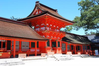 Usa-jingu Shrine, which serves as the main shrine for all of the 40,000 Hachiman shrines in all of Japan.