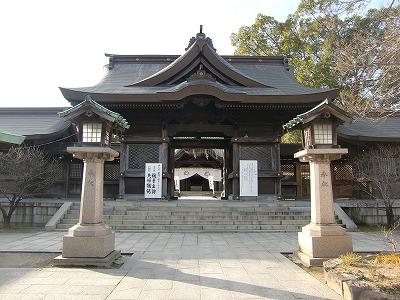 Nogata Area: Taga-jinja Shrine, which prospered as the guardian god of all the land in the Kuroda Nogata domain.