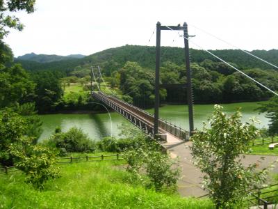 Nodake Ohashi Bridge, inside Nodake Lake Park