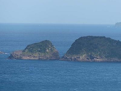 生月島から見る中江ノ島